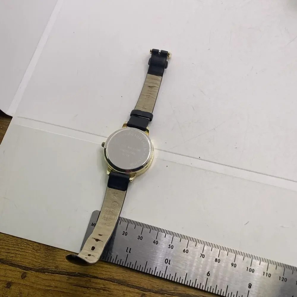 Vivani Womens Gold Tone Watch New Battery
